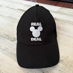 🆓 w/Any $20+ Purchase Big Kids Real Deal Snapback Cotton Baseball Hat Black
